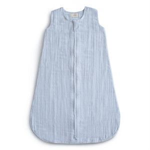 Mushie Muslin Sleep Bag - Baby Blue